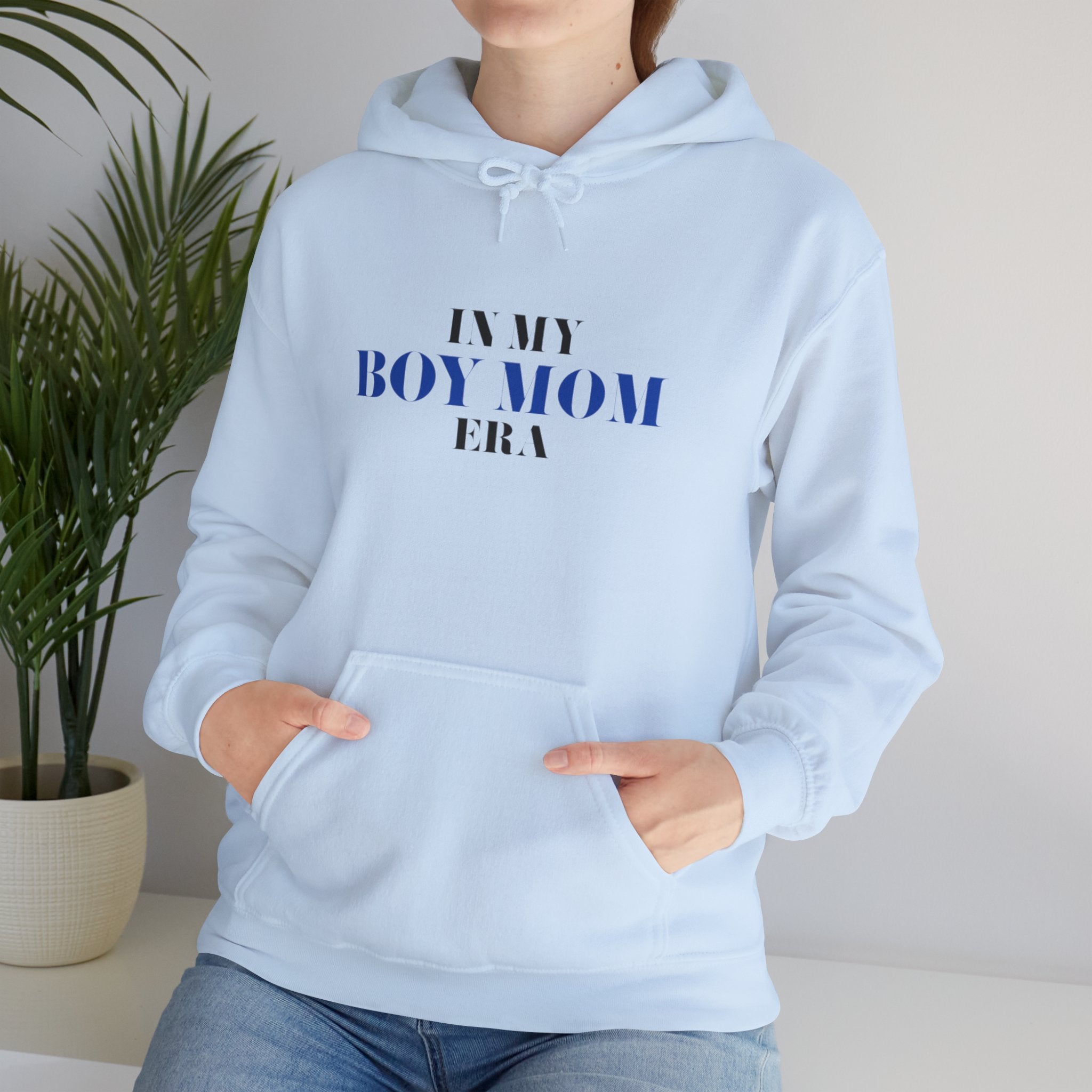 Hoodie — "In My Boy Mom Era" Feminine Boy Mom Hoodie, Mother's Day Gift