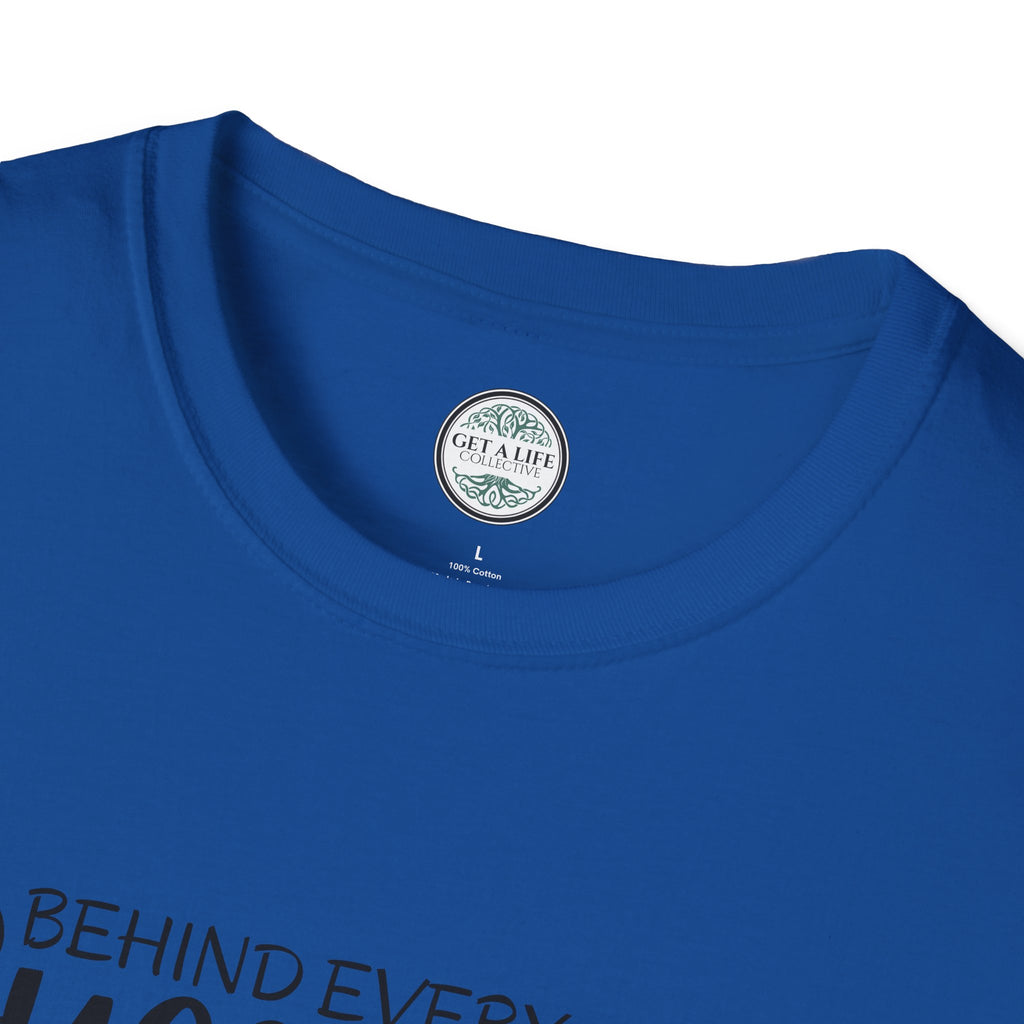 "Behind Every Successful Woman Is Herself" Inspirational Women's Tee tshirt