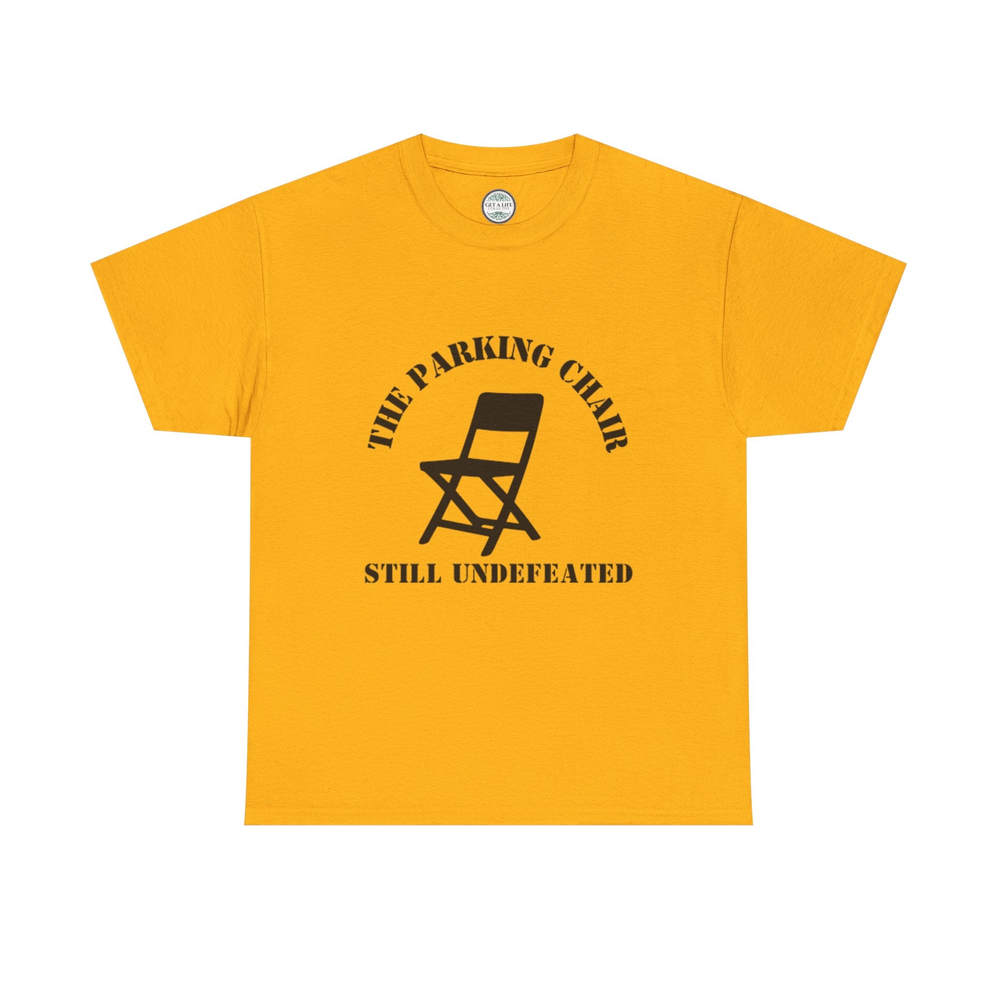 Pittsburgh Parking Chair T-Shirt — "The Parking Chair Still Undefeated" Graphic Tee