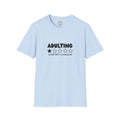Adulting 1-Star Review T-Shirt — "Adulting would NOT recommend" Funny Tee