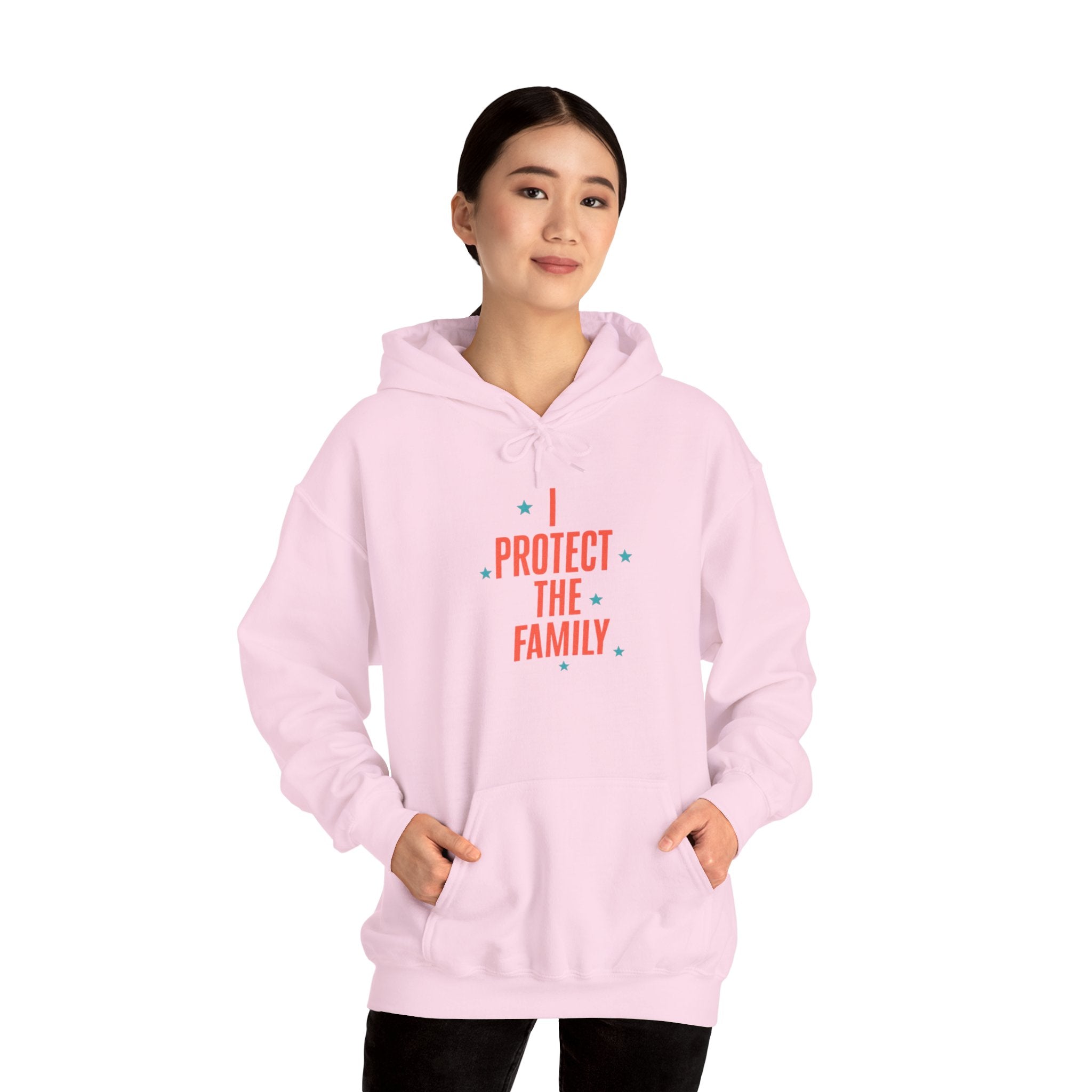 I Protect The Family Hoodie — Protective Family Statement Pullover