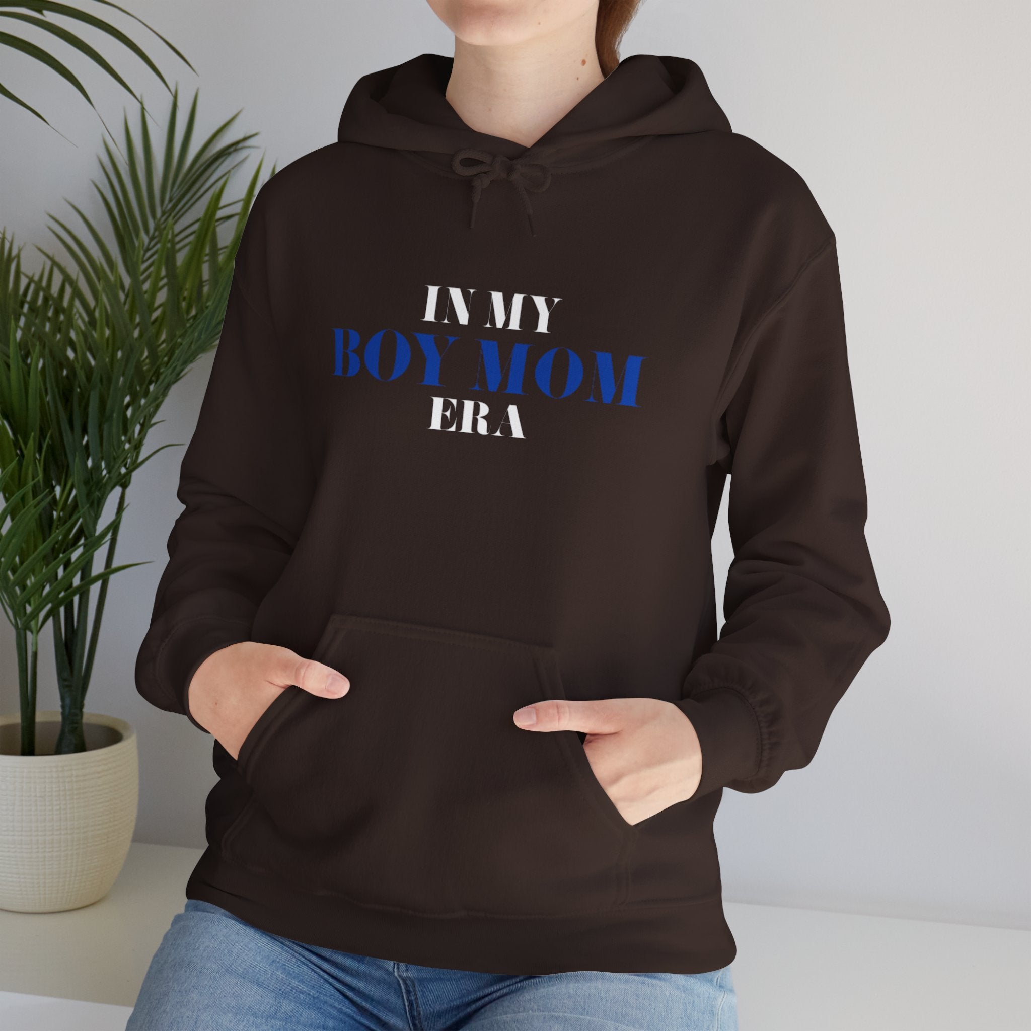 Hoodie — "In My Boy Mom Era" Feminine Boy Mom Hoodie, Mother's Day Gift