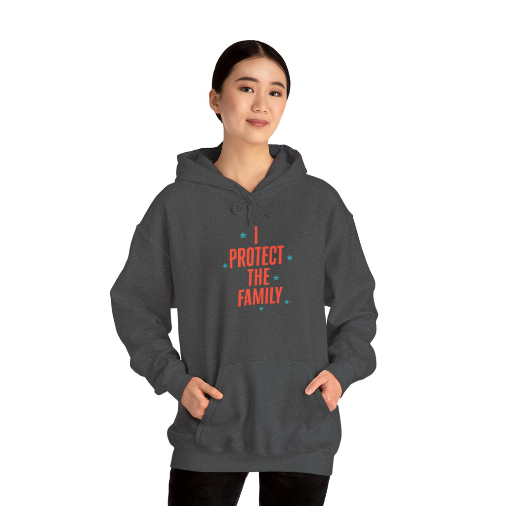 I Protect The Family Hoodie — Protective Family Statement Pullover