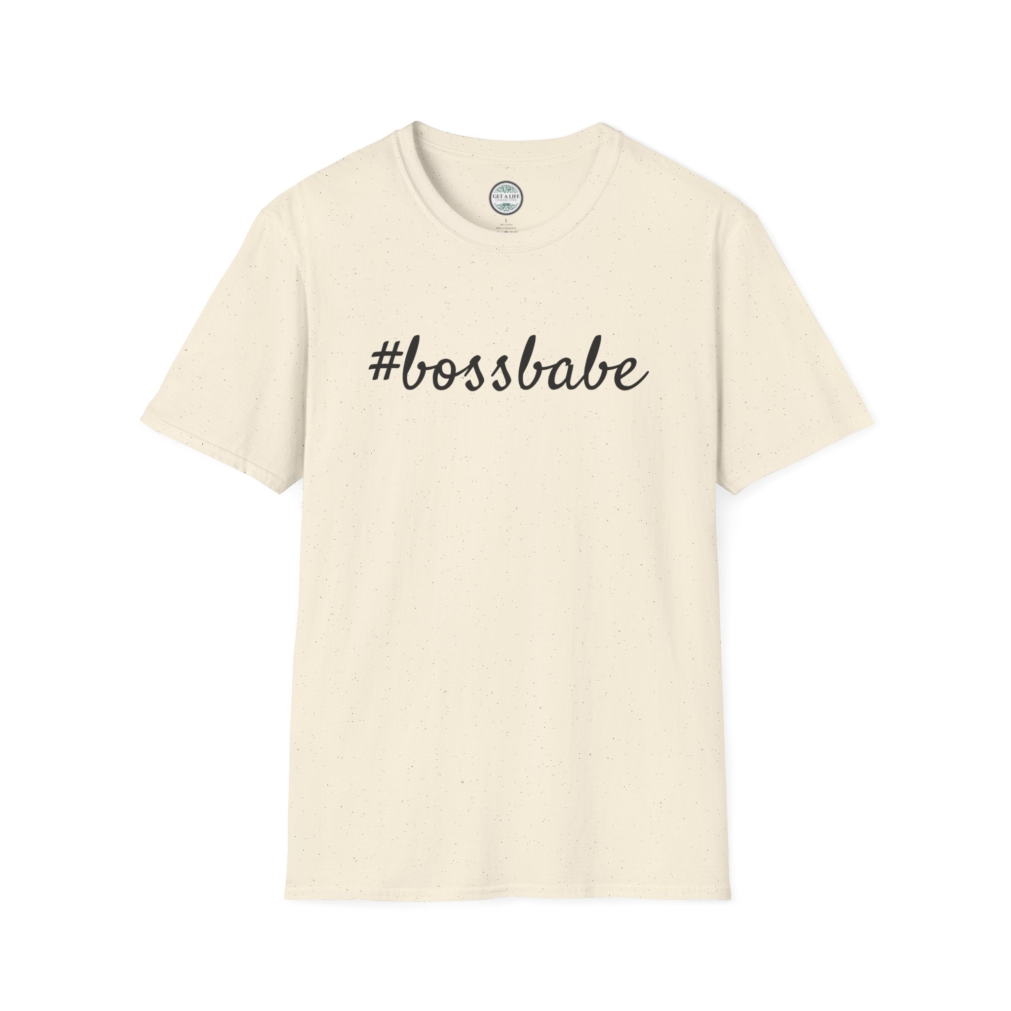 Bossbabe Graphic T-Shirt — #bossbabe Script Tee for Female Entrepreneurs