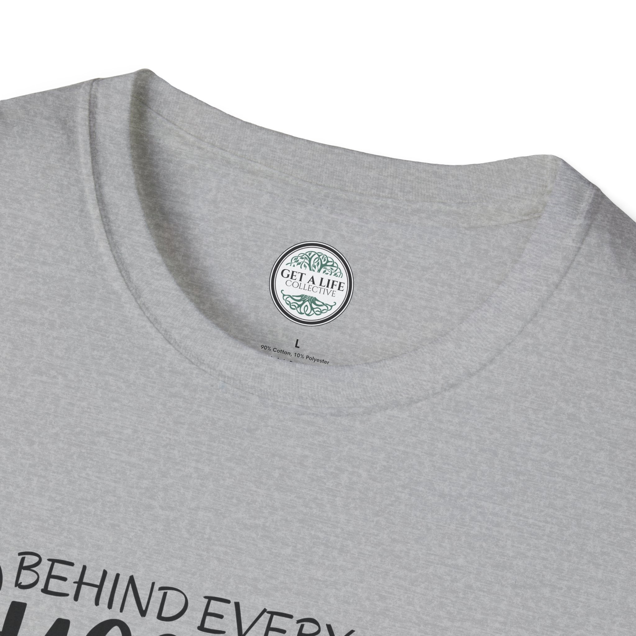 "Behind Every Successful Woman Is Herself" Inspirational Women's Tee tshirt