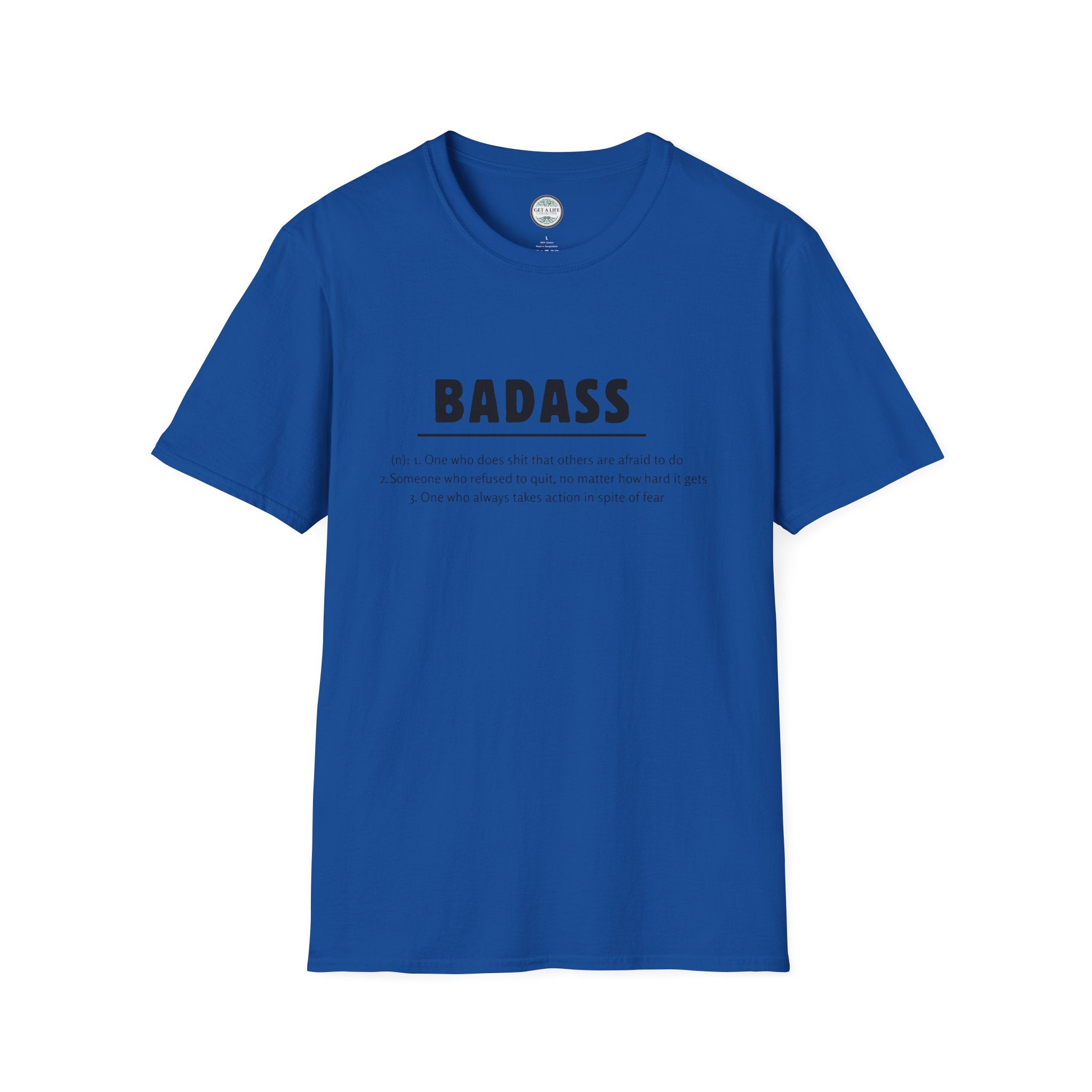Badass T-Shirt — Minimal Bold Typography Tee