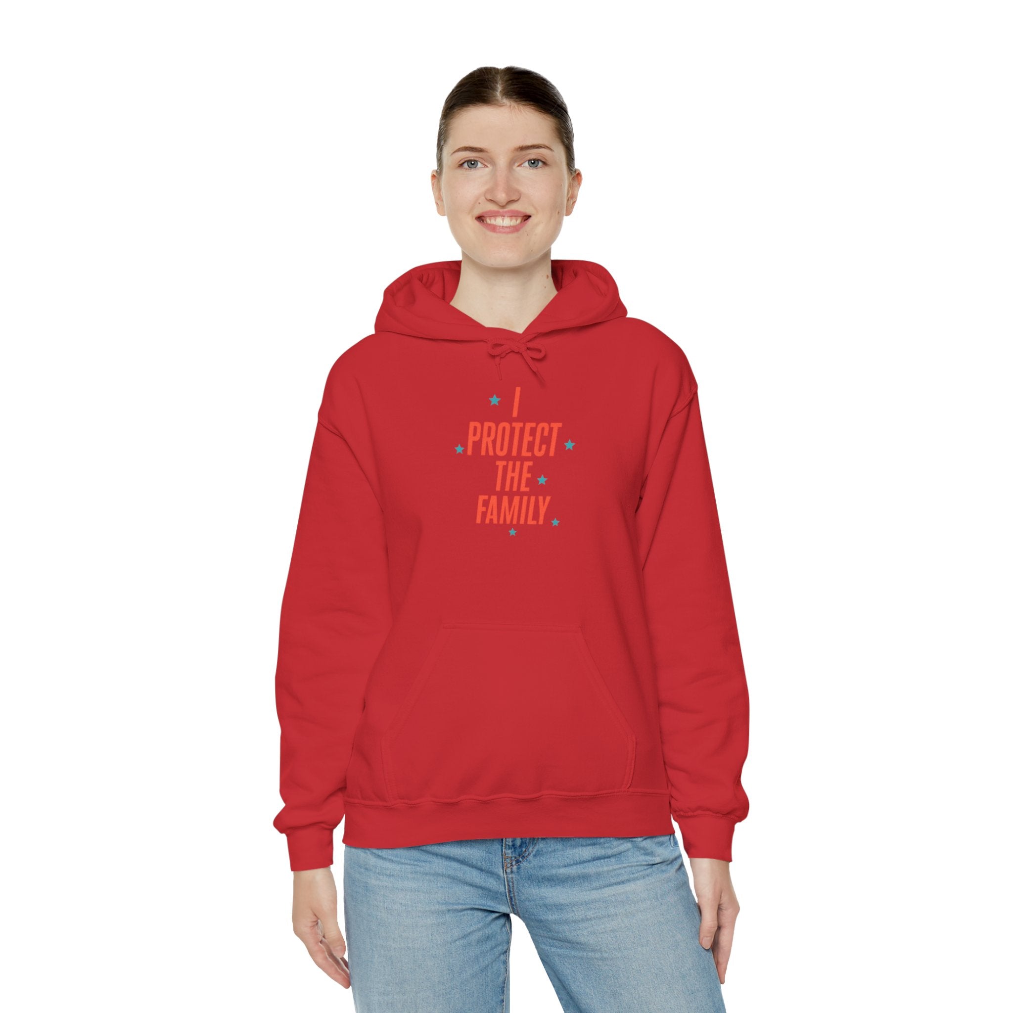 I Protect The Family Hoodie — Protective Family Statement Pullover