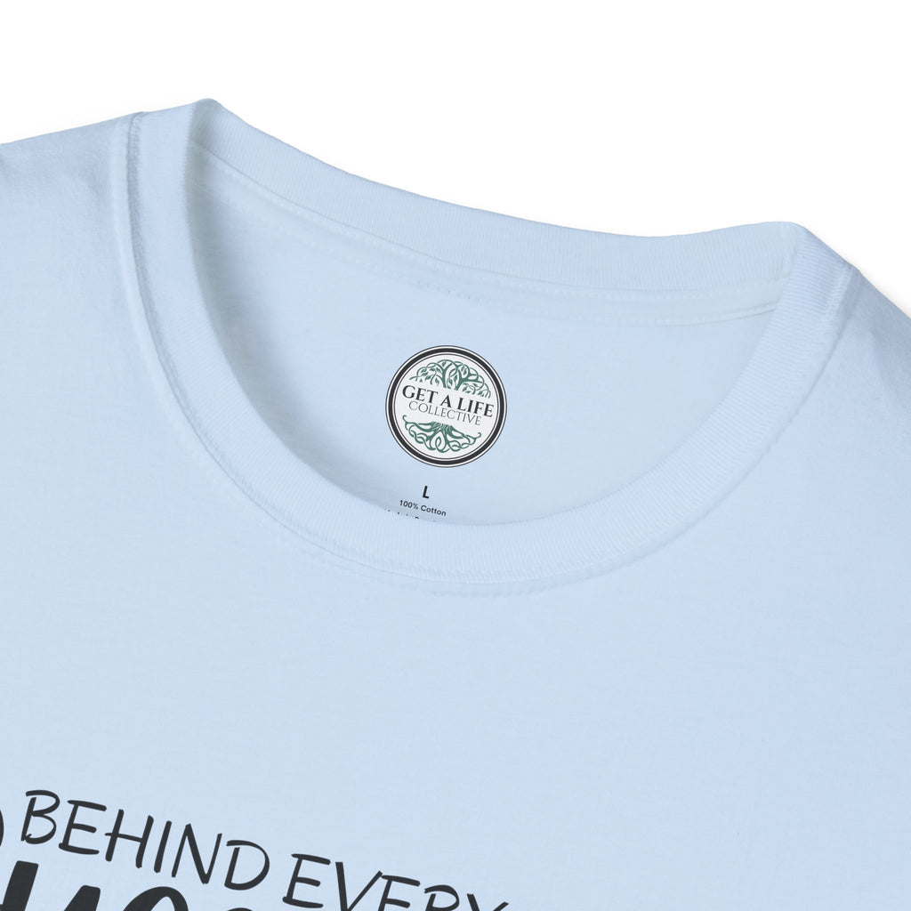 "Behind Every Successful Woman Is Herself" Inspirational Women's Tee tshirt