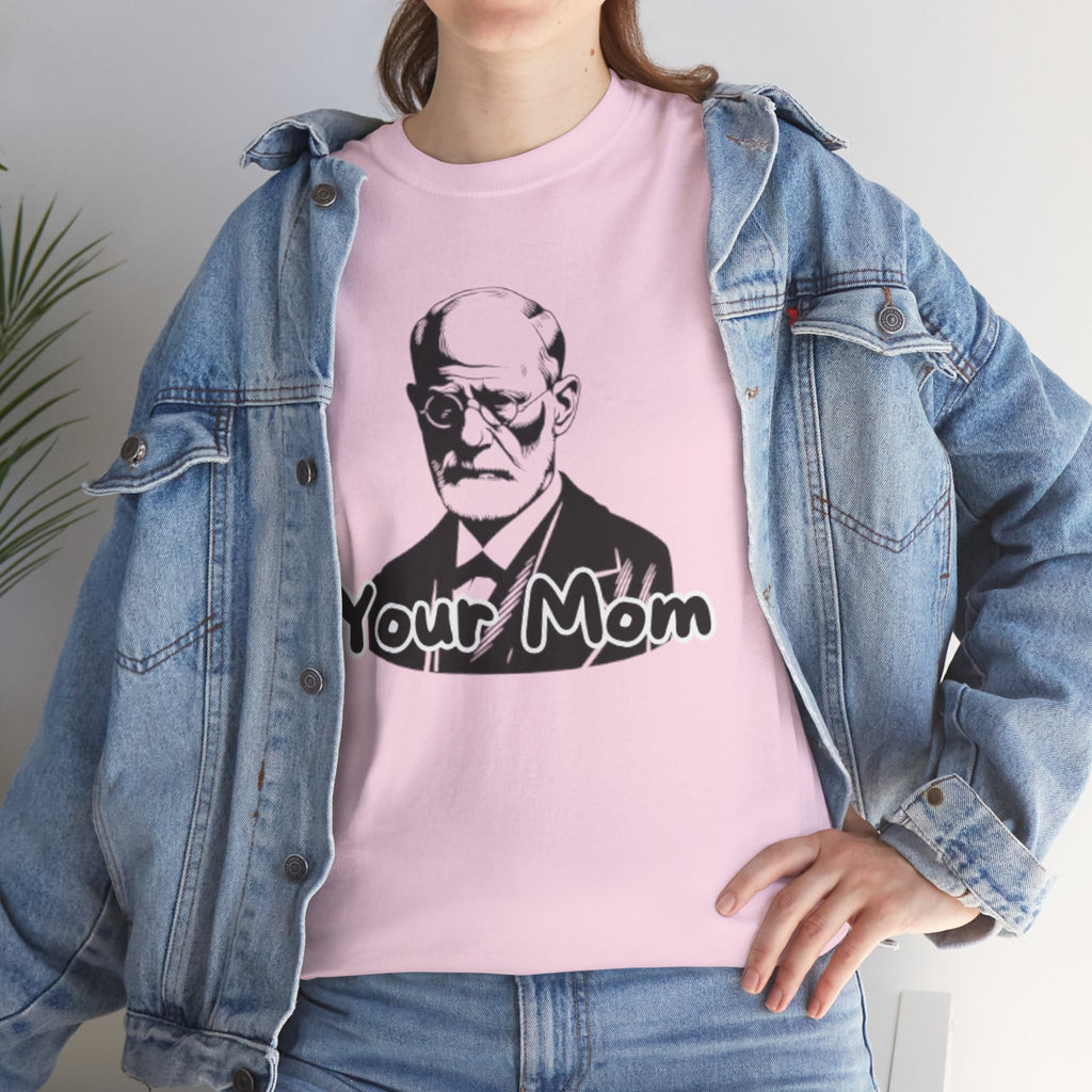 Graphic Tee – Vintage Freud ‘Your Mom’ Funny Psychoanalysis T-Shirt