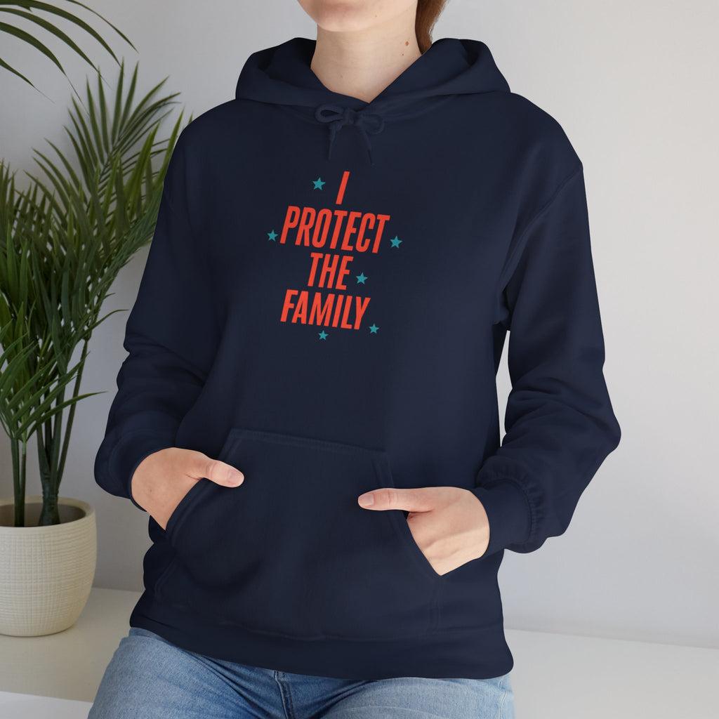 I Protect The Family Hoodie — Protective Family Statement Pullover