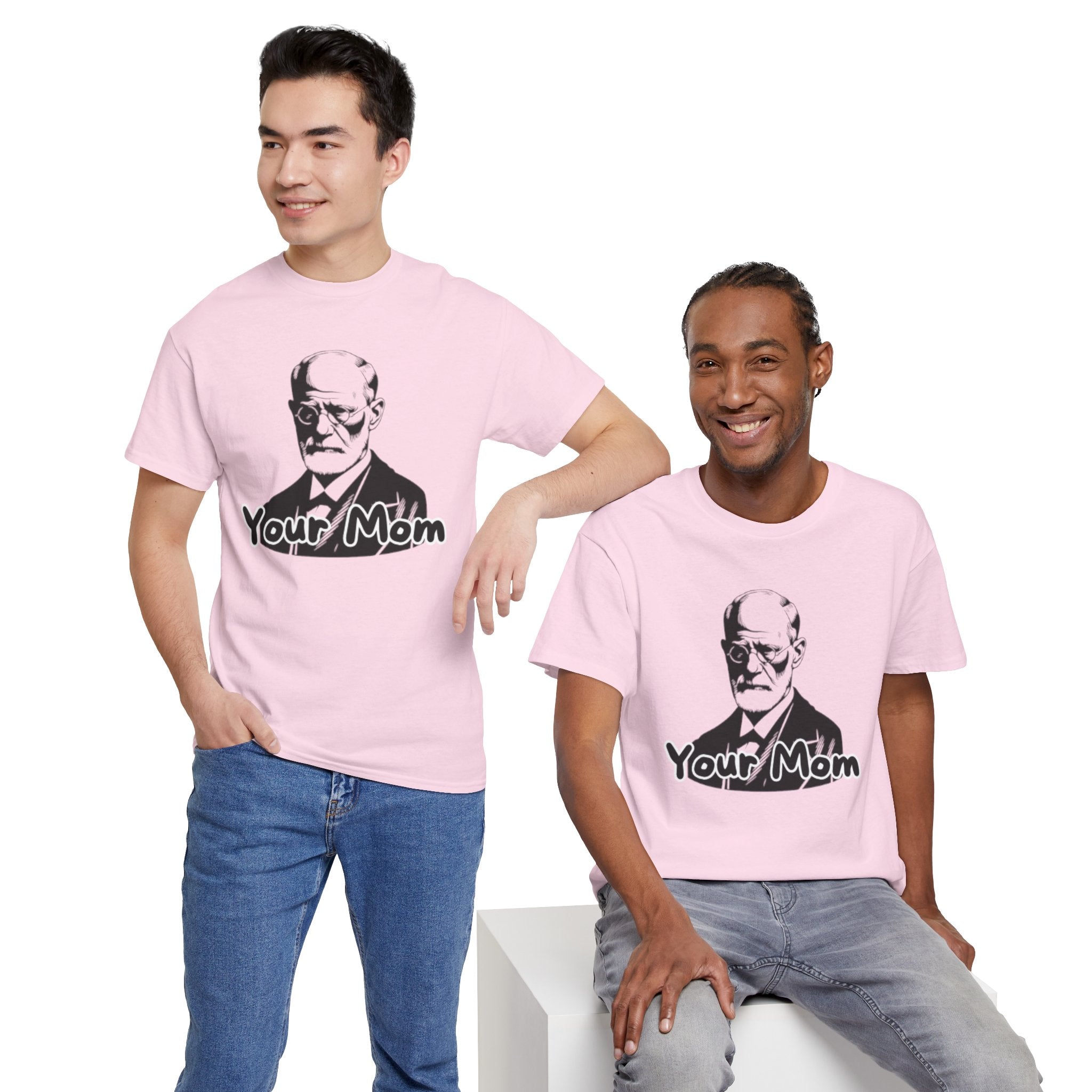 Graphic Tee – Vintage Freud ‘Your Mom’ Funny Psychoanalysis T-Shirt