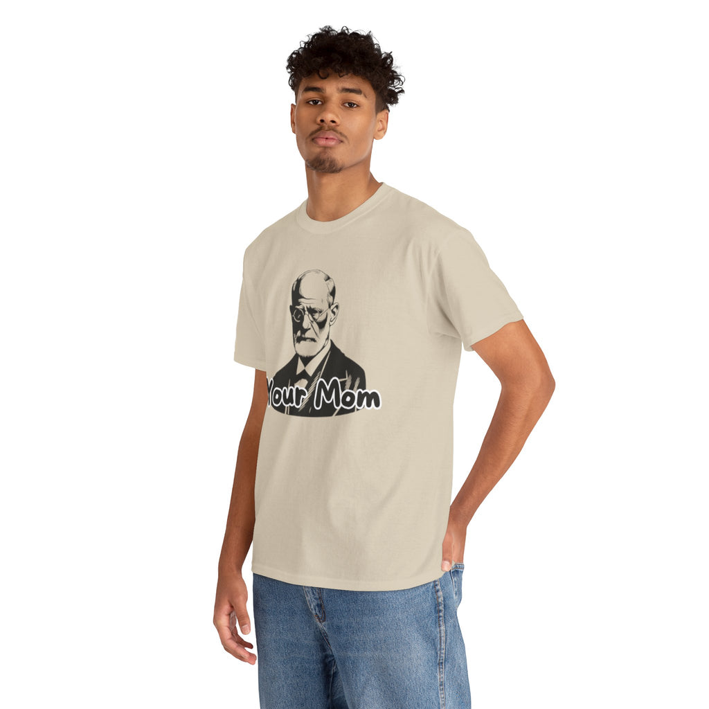 Graphic Tee – Vintage Freud ‘Your Mom’ Funny Psychoanalysis T-Shirt