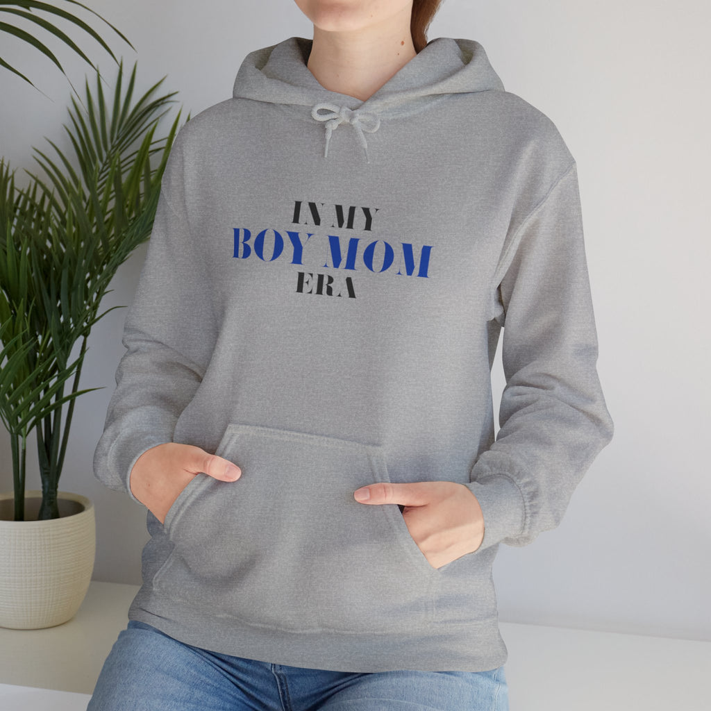 Hoodie — "In My Boy Mom Era" Feminine Boy Mom Hoodie, Mother's Day Gift