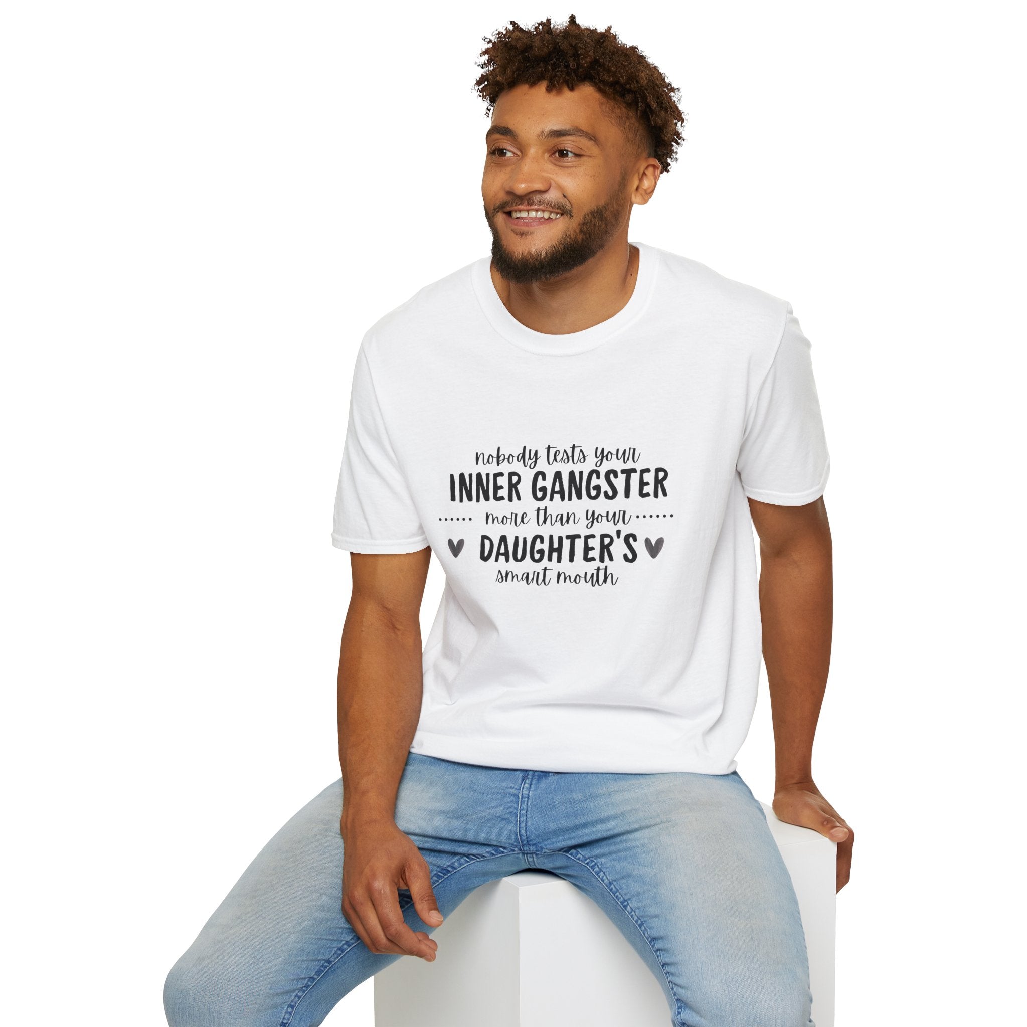 “Nobody Tests Your Inner Gangster More Than Your Daughter’s Annual Mouth” Funny Mom Tee tshirt