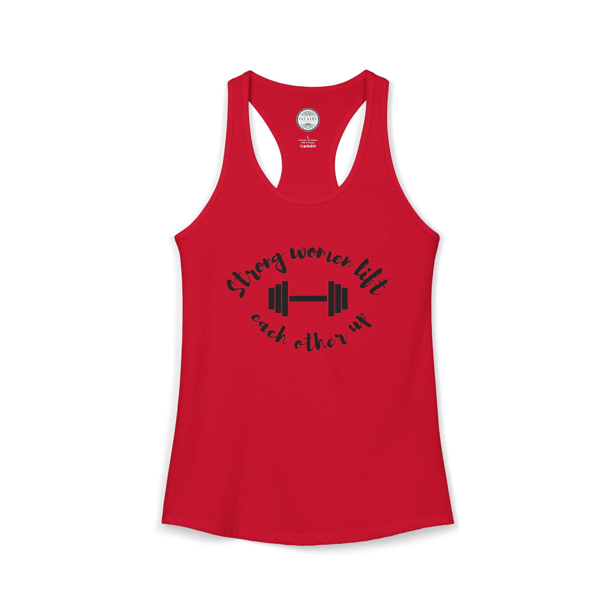Strong Women Lift Each Other Up Women's Ideal Racerback Tank