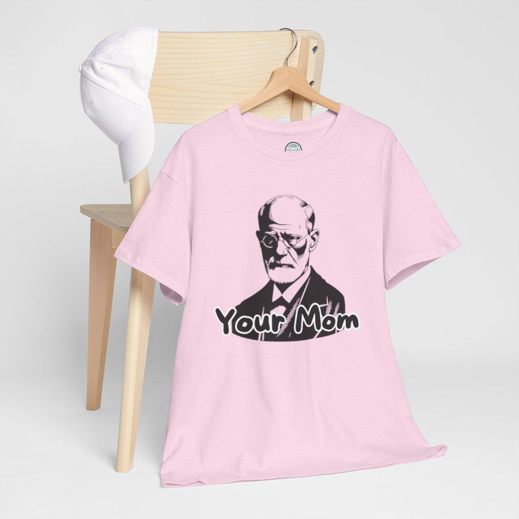 Graphic Tee – Vintage Freud ‘Your Mom’ Funny Psychoanalysis T-Shirt