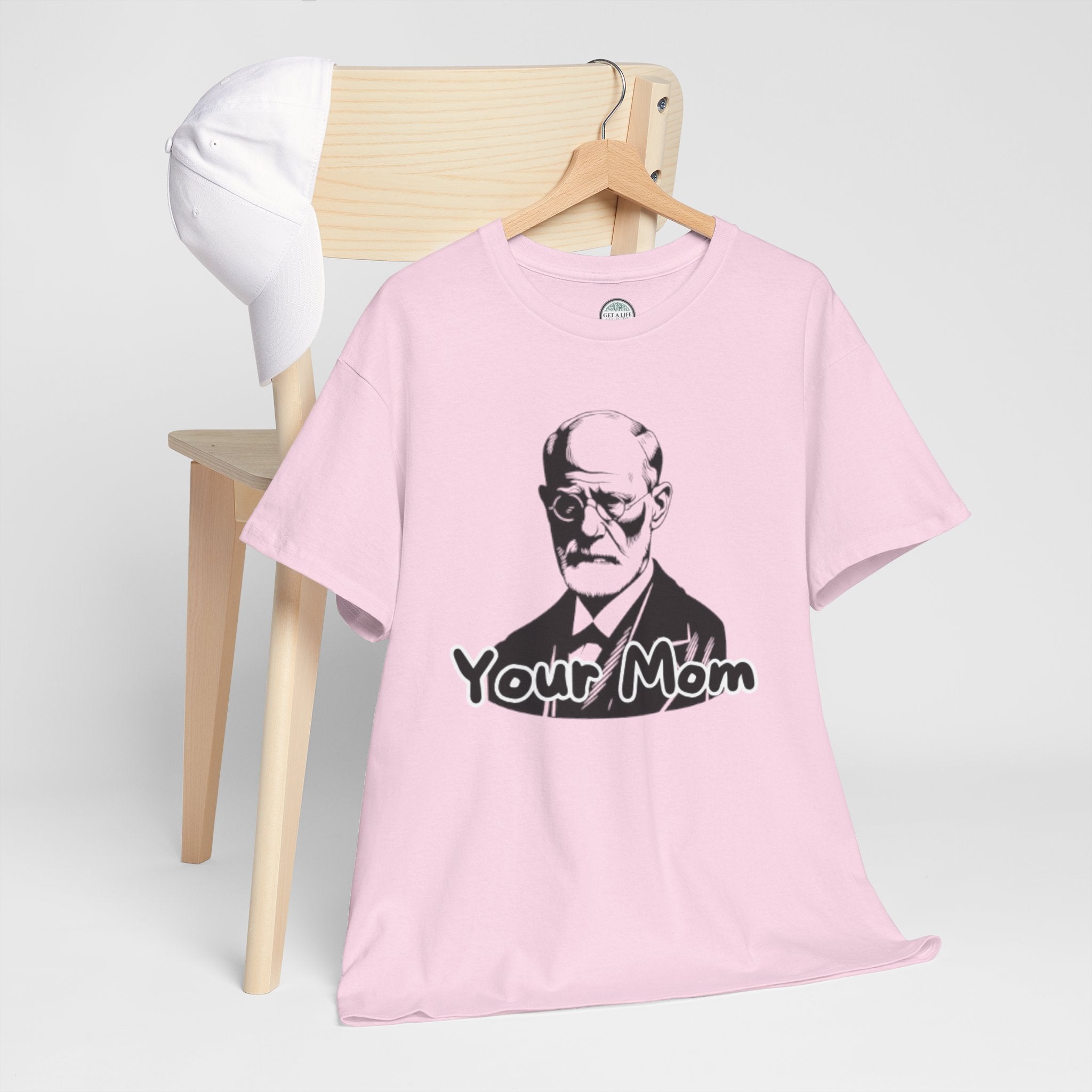 Graphic Tee – Vintage Freud ‘Your Mom’ Funny Psychoanalysis T-Shirt