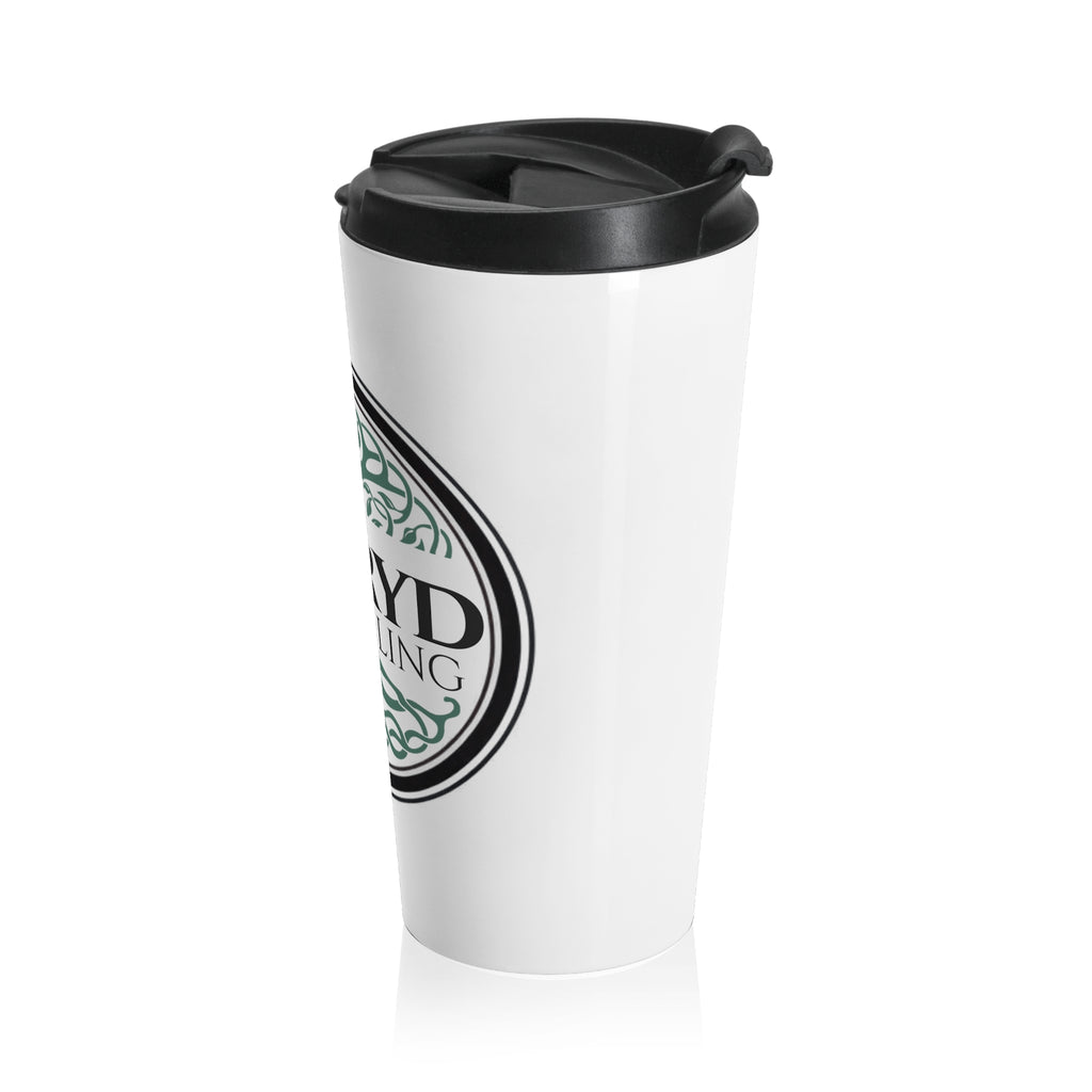 Zubryd Counseling Logo Stainless Steel Travel Mug — Branded Therapist Coffee Tumbler