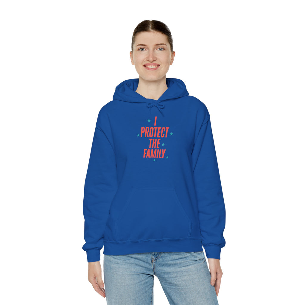 I Protect The Family Hoodie — Protective Family Statement Pullover