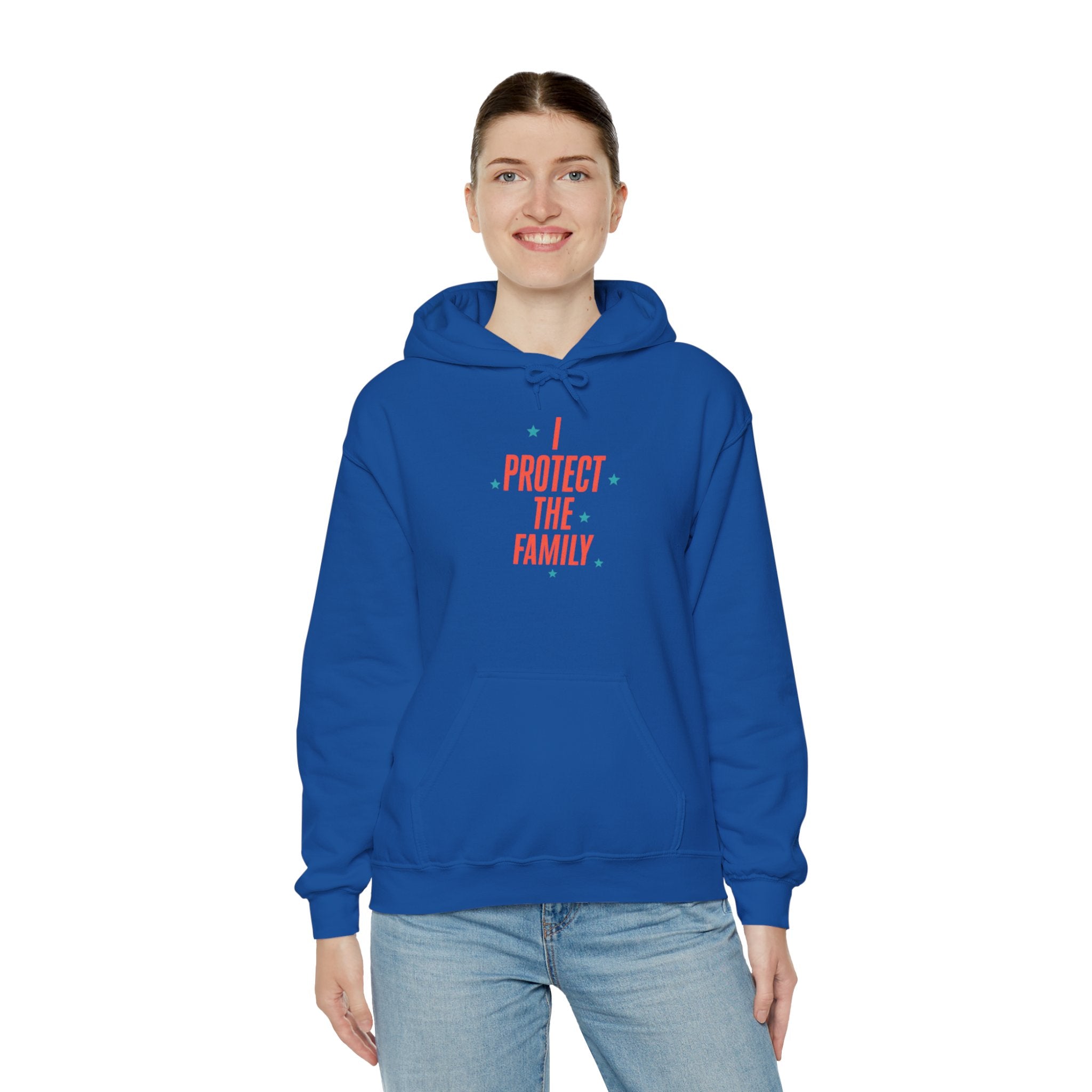 I Protect The Family Hoodie — Protective Family Statement Pullover