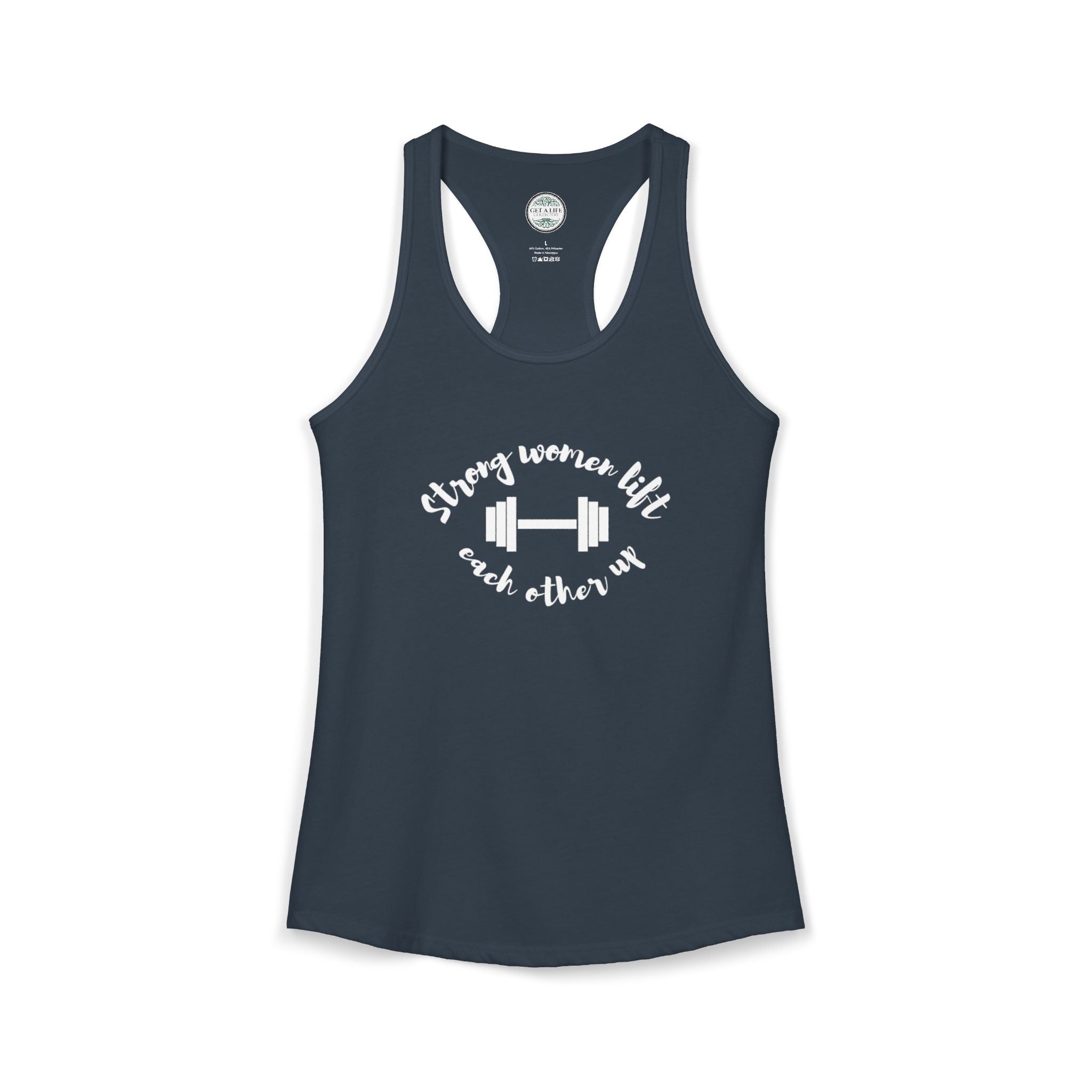 Strong Women Lift Each Other Up Women's Ideal Racerback Tank