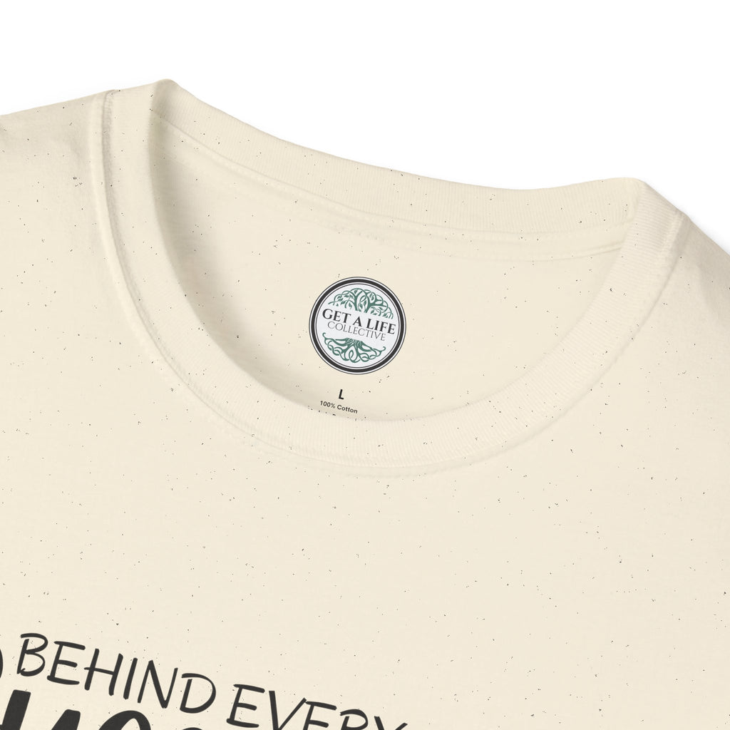"Behind Every Successful Woman Is Herself" Inspirational Women's Tee tshirt